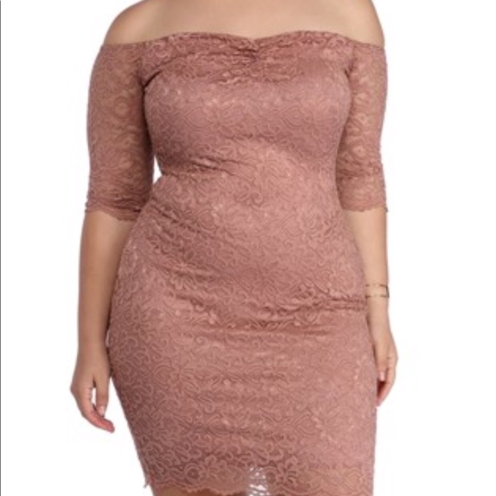 Mauve dress